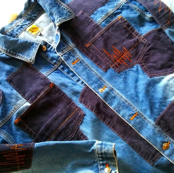 Patchwork Jackets & Coats